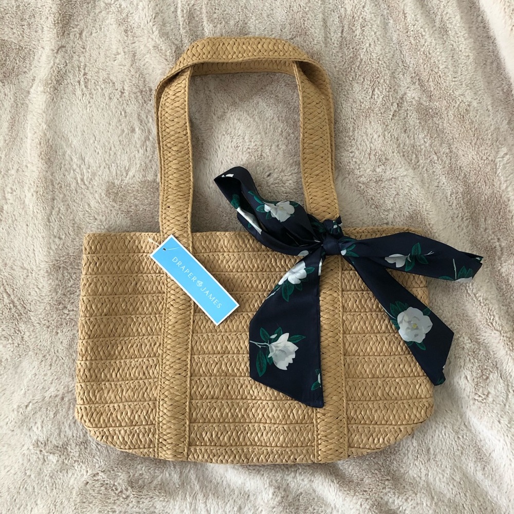 Draper James Every Day Straw Bag